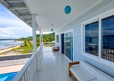 Titled Beachfront Home with Pool located at one of the best surf beaches in Bocas del Toro